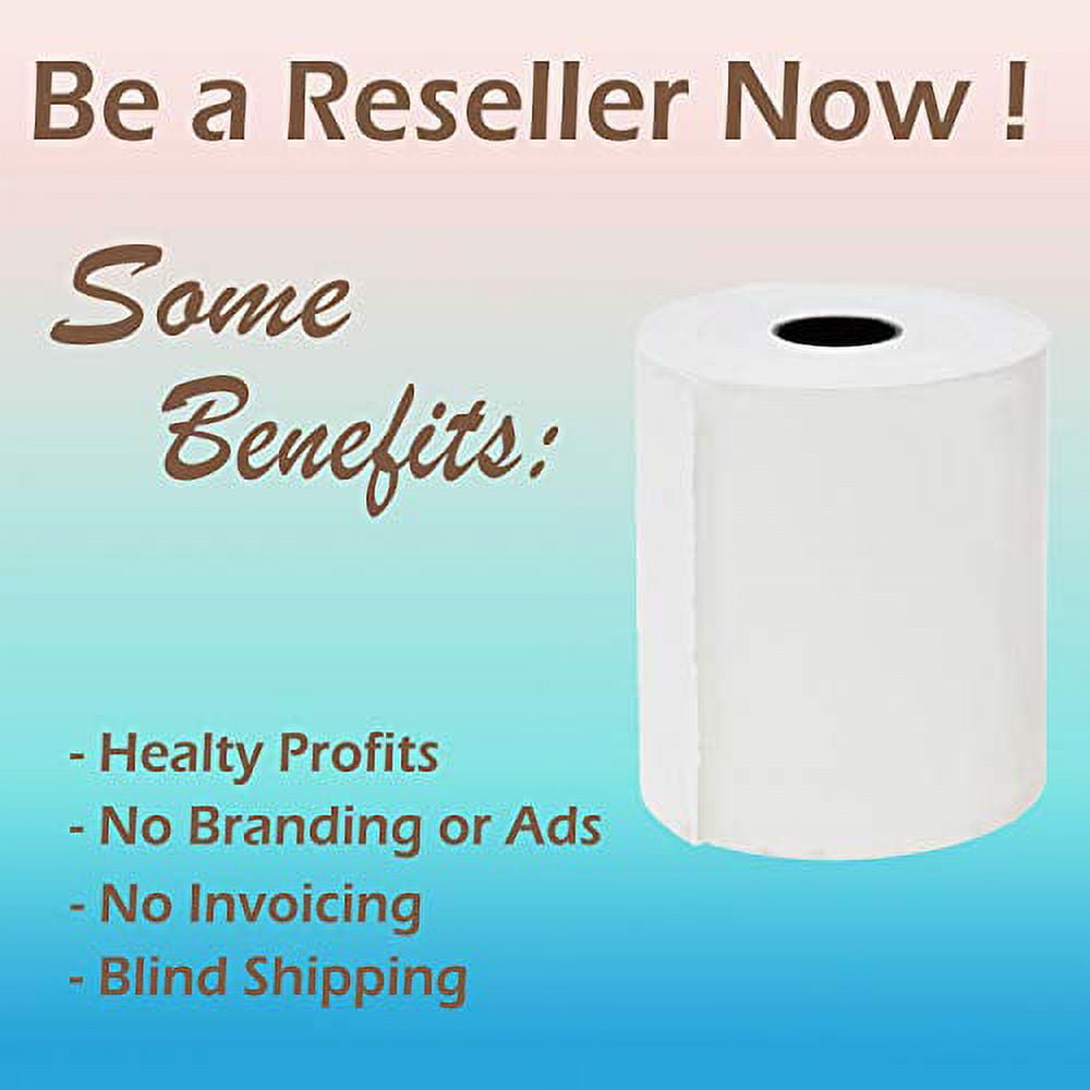 2 Cases 2 1 4 X 70 Thermal Paper Large 48 GSM Rolls For Clover Flex 2-cases-2-1-4-x-70-thermal-paper-large-48-gsm-rolls-for-clover-flex