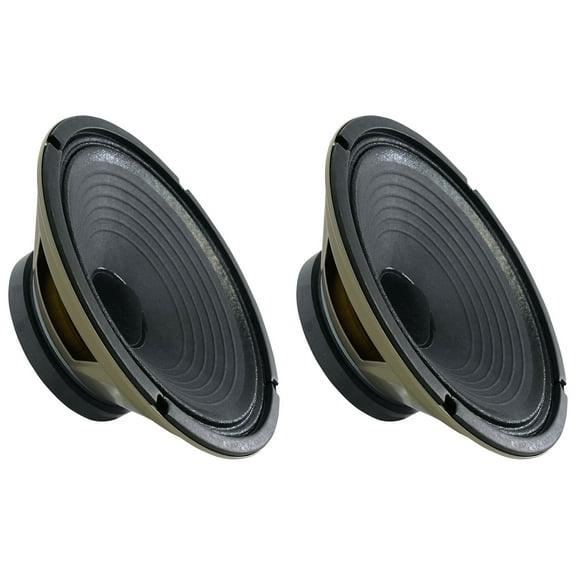 2 Celestion G10 Vintage 10" 60W Guitar Speakers 8 Ohm w/Powerful Ceramic Magnets