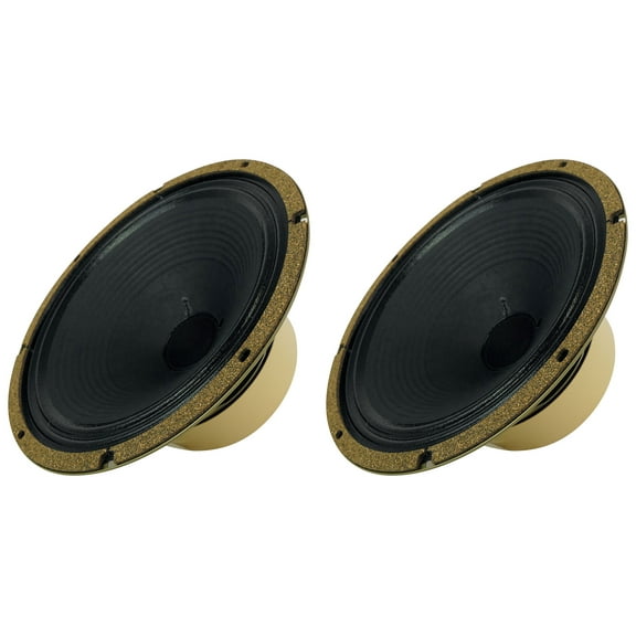 (2) Celestion G12H-75 Creamback 12" 75W Guitar Speakers 16 Ohm w/Large Magnets