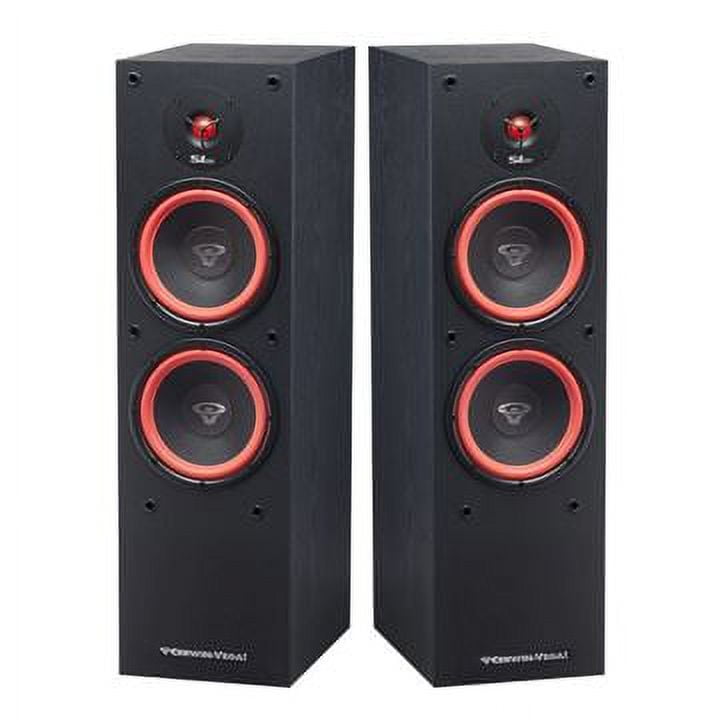 2 Cerwin Vega SL28 Dual 8" 2Way Home Audio Floor Speaker (Passive
