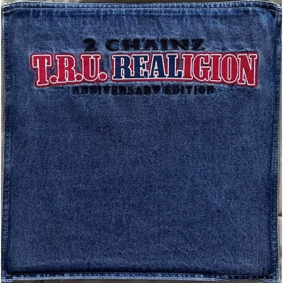 2 Chainz  T.R.U. REALigion LP red, white, & blue marble