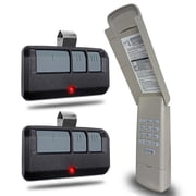 2 for Chamberlain Craftsman LiftMaster Garage Door Opener Remote Replacement, Replaces 891LM 893LM 893MAX 370LM 371LM 373LM 971LM 973LM, no Wait Wireless Remote Keyless Entry, Safe Security