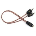 thumbnail image 1 of 2 - Channel 4000 Series Rca Y-Adapter Cable 1 Female To 2 Male, 1 of 1