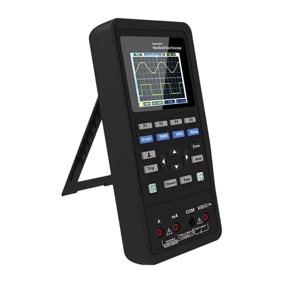 2 Channel Handheld Digital Oscilloscope Including Multimeter And Arbitrary Waveform Generator Tool For Accurate Readings