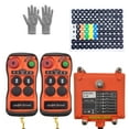 thumbnail image 1 of 2 Channel Mini Industrial Wireless Crane Radio Remote Control 220V AC for Electric Chain Hoist Overhead Bridge Travelling Crane Truck Two Transmitter and One Receiver, 1 of 7