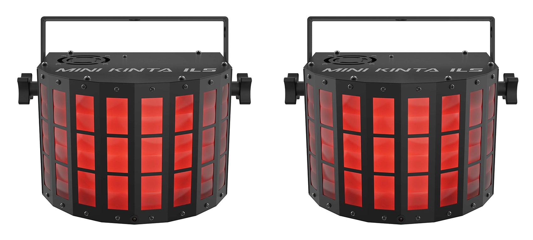 (2) Chauvet DJ Mini Kinta ILS RGBW LED Party/Stage Effect Lights D-Fi USB/DMX