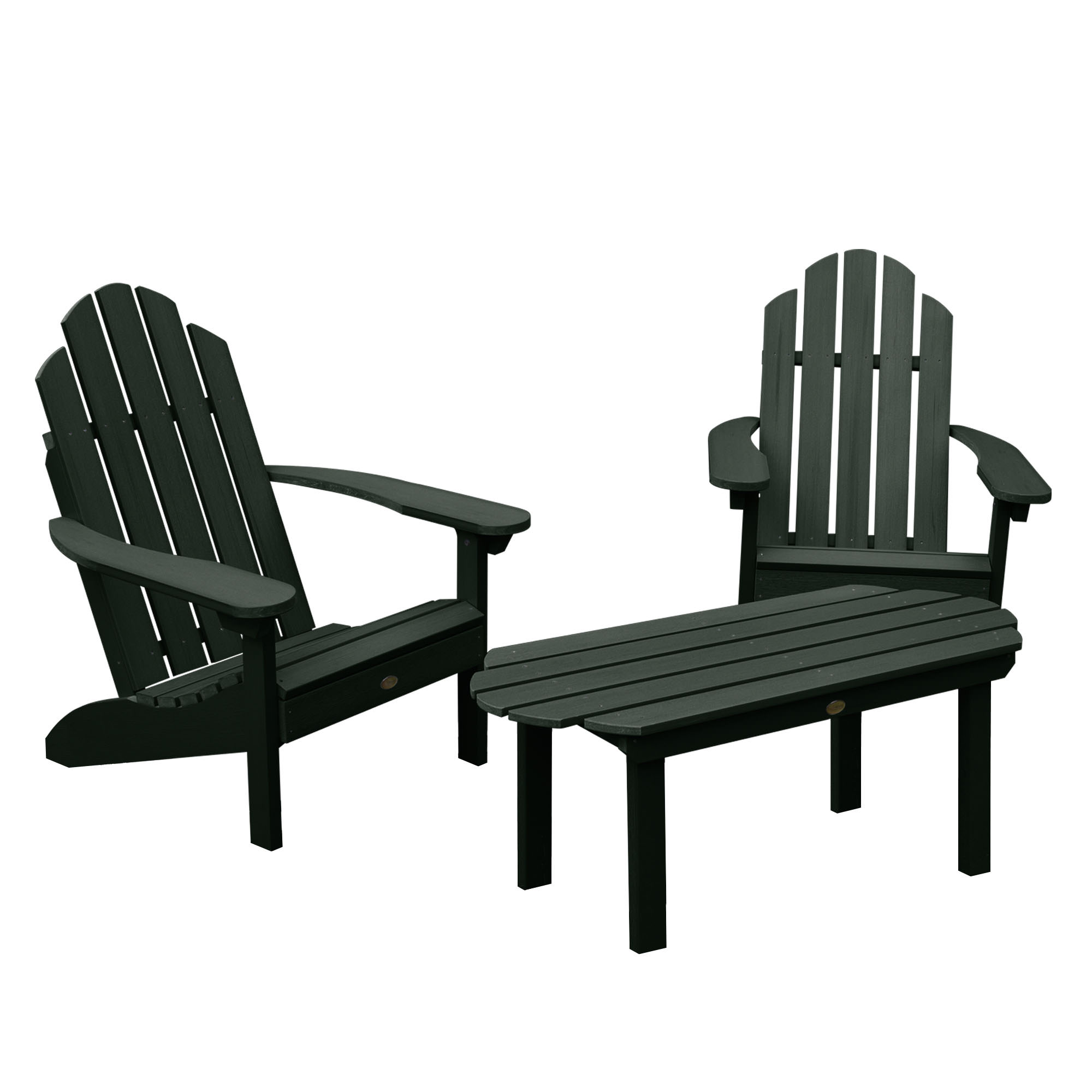 2 Classic Westport Adirondack Chairs, 1 Classic Westport Coffee Table - image 1 of 6