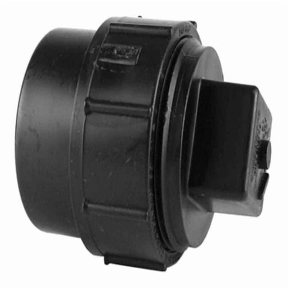 Manufacturer Varies Cleanout Adapter with Plug, 2 in, ABS 03002