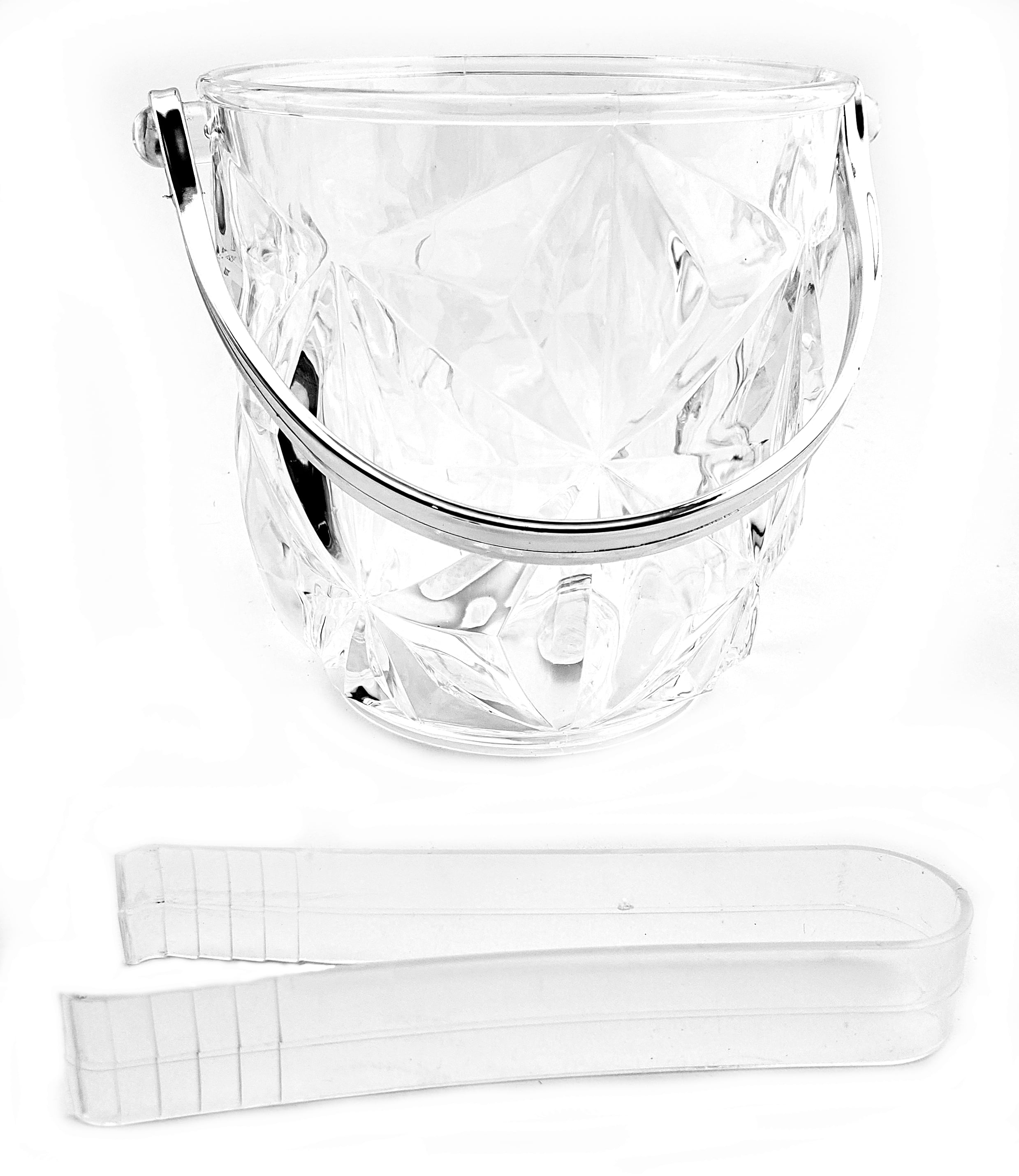 https://i5.walmartimages.com/seo/2-Clear-Ice-Buckets-with-Handle-and-Tongs-Clear-Plastic-with-Crystal-Cut-Design_013f3775-a2d7-4d34-8e2e-434b03e45830_2.099ab82b528a5fbbad84372f594e3d00.jpeg