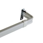 2" Clearance Single Lockseam Curtain Rod 18-28 inch