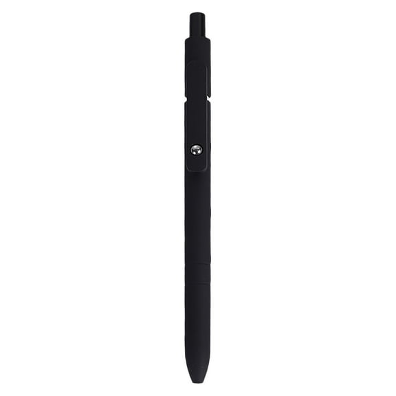 Under $2 Click Ballpoint Pen, Retractable Black Gel Pen, 0.5Mm Fine Point Smooth Writing Ink Pen, Comfort Grip for Office & Note Taking, Black Retractable Ballpoint Pen, by Goohae