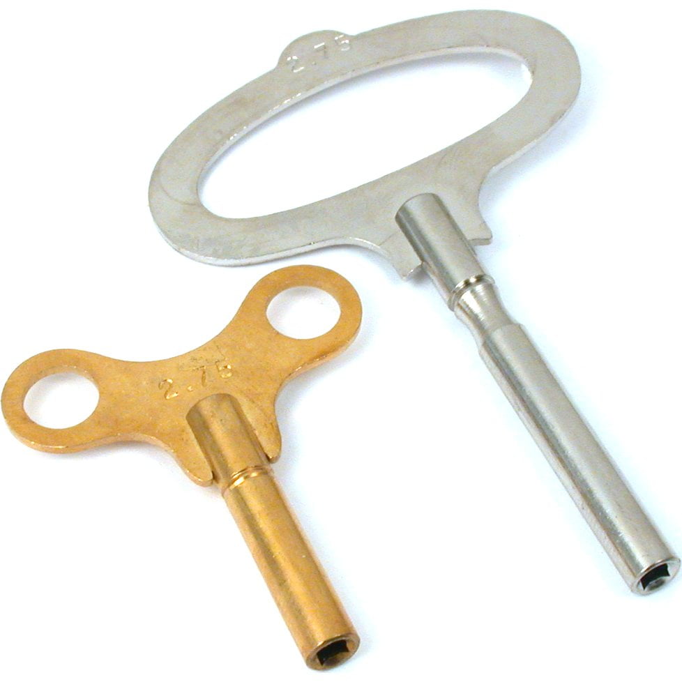 Chime Tools 2 Clock Chime Keys Clockmakers Repair Tools Sz 2 2.75mm - Walmart.com