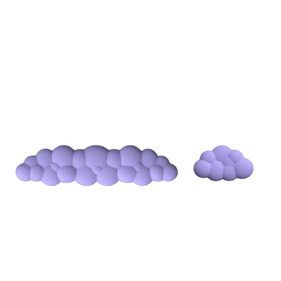 2. Cloud Rest Set: Memory Foam Keypad & Pad, Ergonomic for Laptop Typing