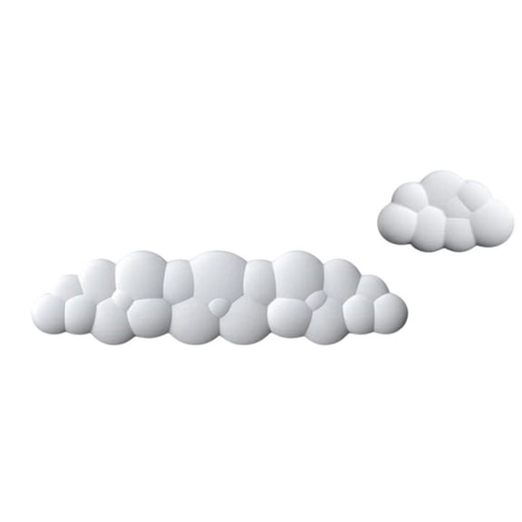 2. Cloud Rest Set: Memory Foam Keypad & Pad, Ergonomic for Laptop Typing