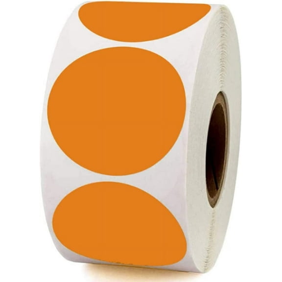 2"Coding Dot Sticker Labels - Round Sticky Labels For Moving, Storage, Inventory, Organizing, Color Coding, Arts & More - Easy To Peel & Apply (Metallic Bronze)