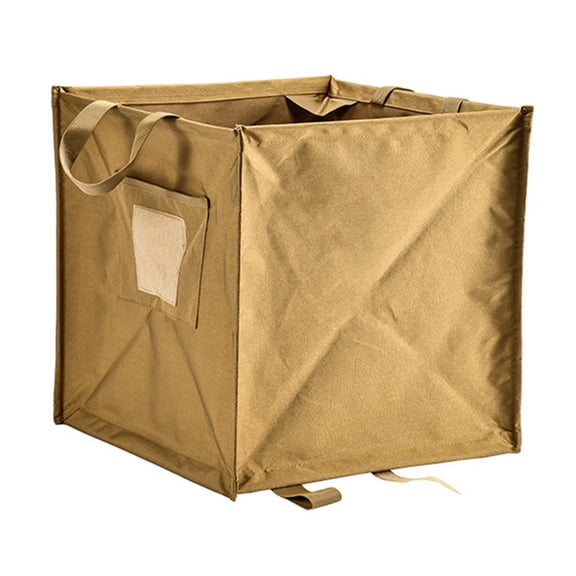 2-Color Nylon Foldable Cube Rock Climbing Tree Caretaker Throwing Line Rope Foldable Storage Bag For Camping Climbing Parts