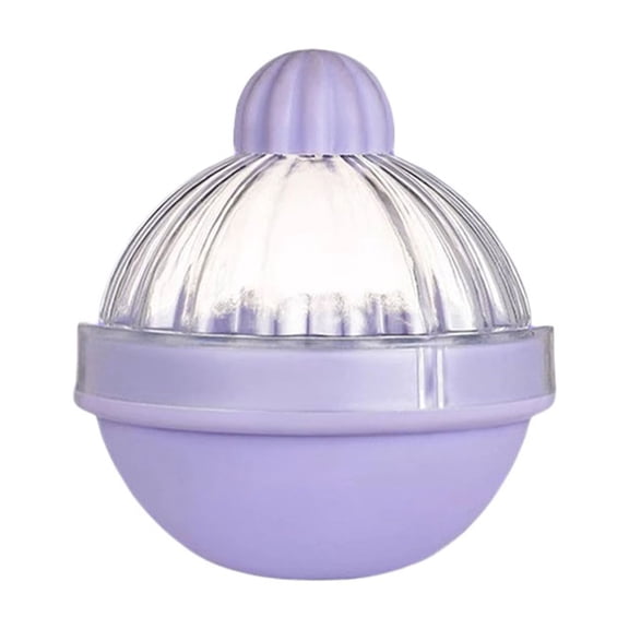 2-Color Ice Tray, Oversized Sphere Maker for Whisky/Cocktails, Slow-Melting, Summer Beverages, Blue/Purple