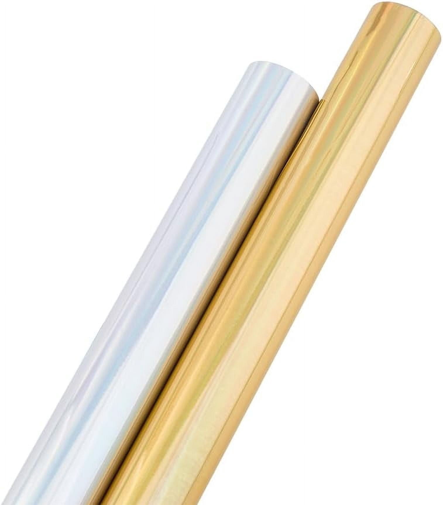 Pellicola Per Doratura A Caldo Oro | 1,5x400 Ft | Per Carta, Pelle, PVC E Acrilico | Adatta A Penna E Macchina Per Stampaggio | Effetto Lucido