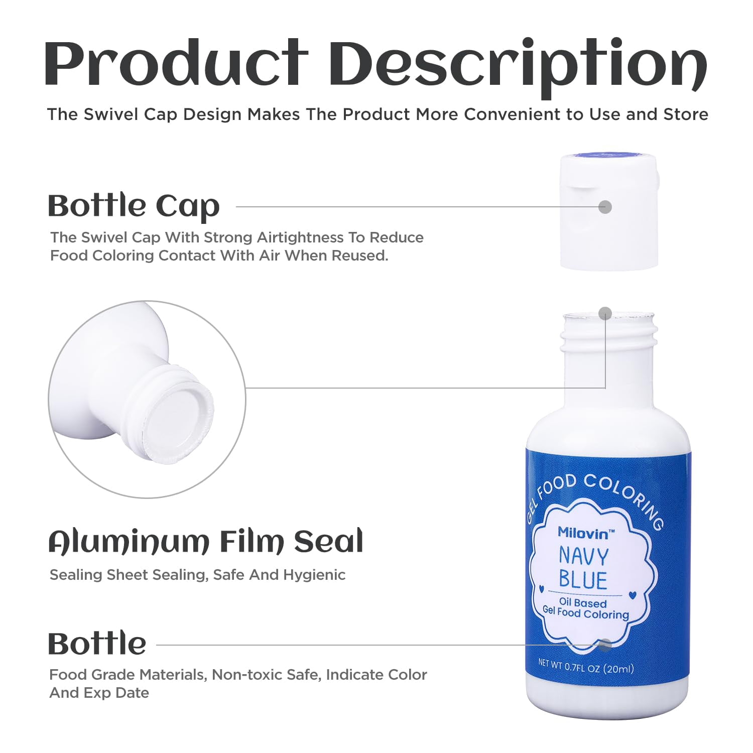 2 Colors Oil SCH4Based Coloring for Chocolate, Coloring, Blue Coloring for Cake Decorating, Sugar, Melts, Baking, Cookies, Icing Frosting, Meringues, Cream 0.7 Fl. Oz/bottle(Pink, Blue)