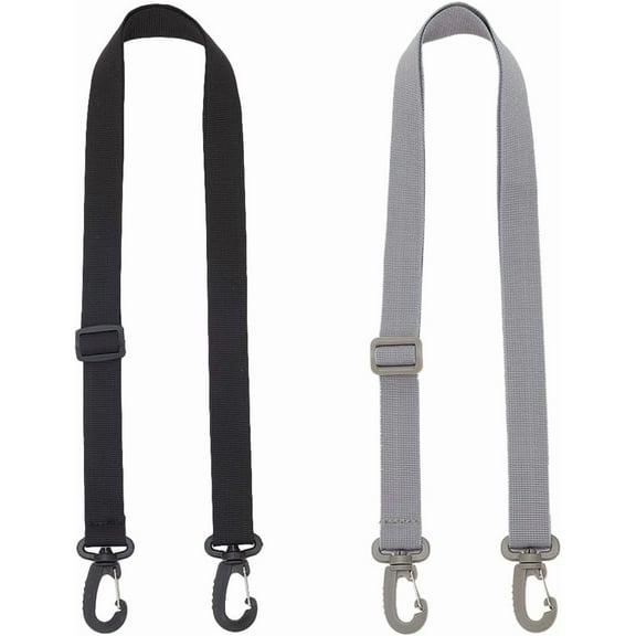 2 Colors Purse Strap Replacement Adjustable Shoulder Strap 1.43 Inch Wide Nylon Crossbody Bags Strap Nylon Webbing Shoulder Straps with for Camera Duffel Strap Accessories Colorful