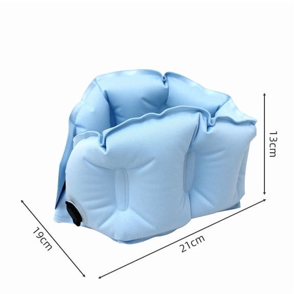 2 Colors Ultralight Inflatable Camping Travel Pillow Portable Ergonomic Inflating Storage Pillows for Neck