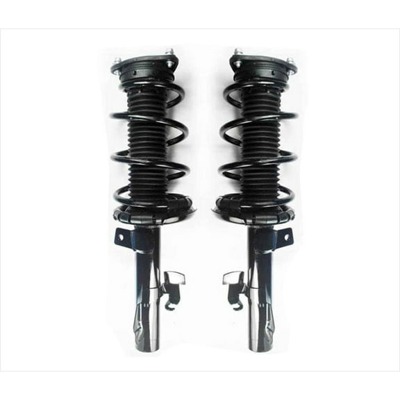 2 Complete Coil Spring Struts For Front Wheel Drive 04-10 2.4L S40 V50 FWD