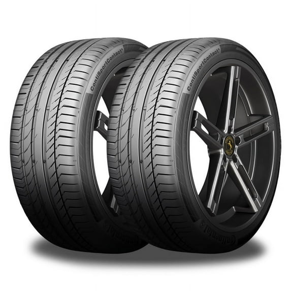2 Continental ContiSportContact 5 225/40R19 89Y Ultra High Performance Summer 3589650000 / 225/40/19 / 2254019