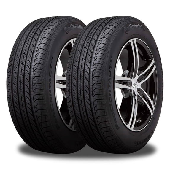 2 Continental ProContact GX 235/60R18 103H All Season Tires 55K Mi Warranty 15574250000 / 235/60/18 / 2356018