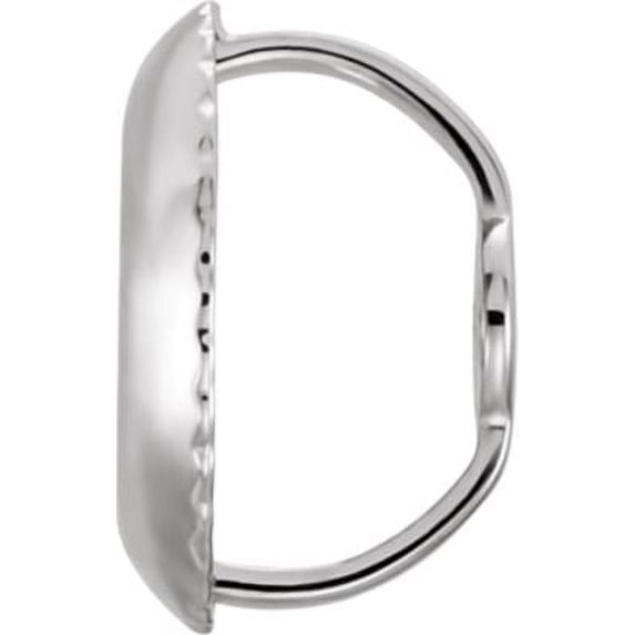 2 - Continuum Sterling Silver Threaded Earring Back with 6.3 mm Pad