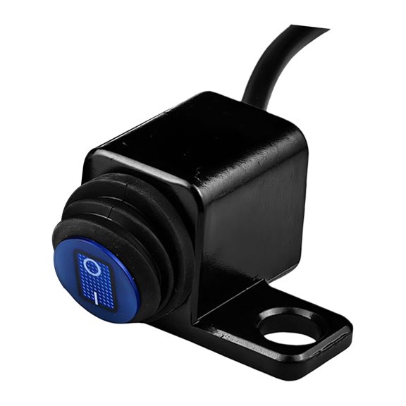 2 Control Button Handlebar ON Off Switches Aluminum Motorcycle Switches for Headlight Fog Light Motorbike Modified Accessory