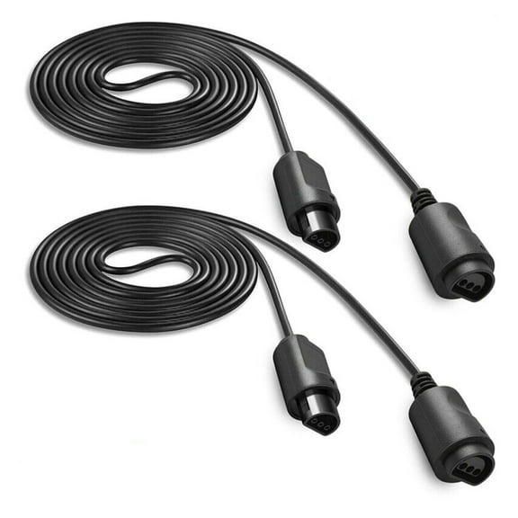 2* Controller Cord, Extended Extension Cable Cord for Nintendo 64 Controller N64 Game Console