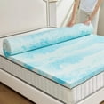2" Cooling Gel Memory Foam Twin Mattress Topper