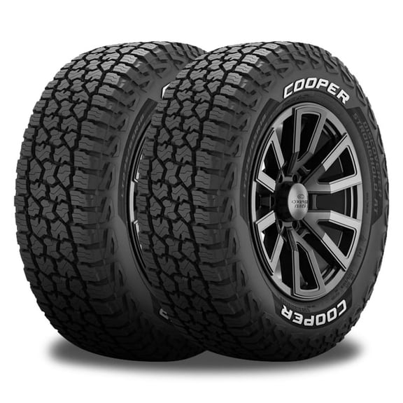 2 Cooper Discoverer Stronghold AT RWL 275/70R18 125S All Terrain 60K MILE 10 PLY CP170290047 / 275/70/18 / 2757018