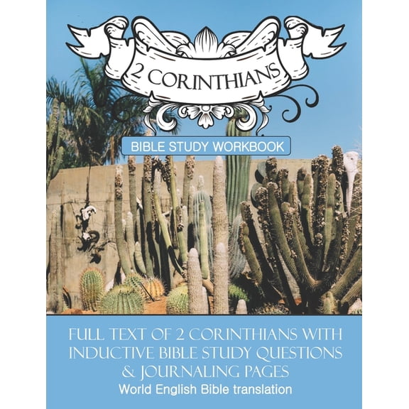 2 Corinthians Inductive Bible Study Workbook: Full text of 2nd Corinthians with inductive bible (Paperback) by Daphne Cloverton