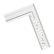 2. Corrosion-Resistant Stainless Steel Measuring Tool With Double Markings For Builders, Carpenters & Tasks