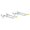 thumbnail image 1 of 2 Count 4 in. Double Arm Pegboard Hooks, 1 of 1