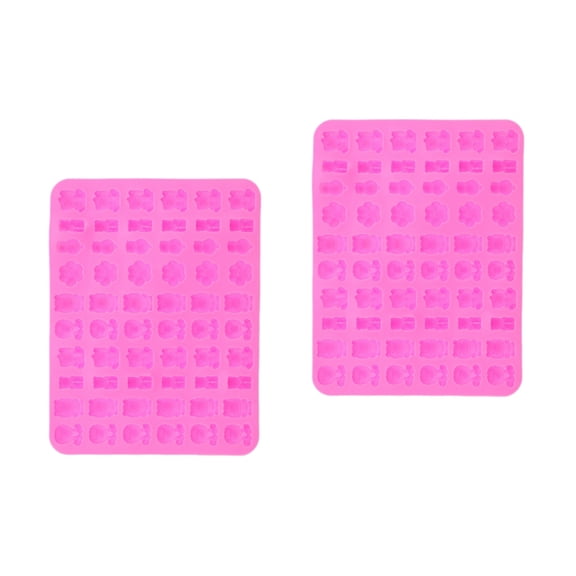 2 Count 60 Animal Molds Fudge Animal Gummy Mold Gelatin Molds Bakery Tools Chocolate Molds Cooking Mold Baby