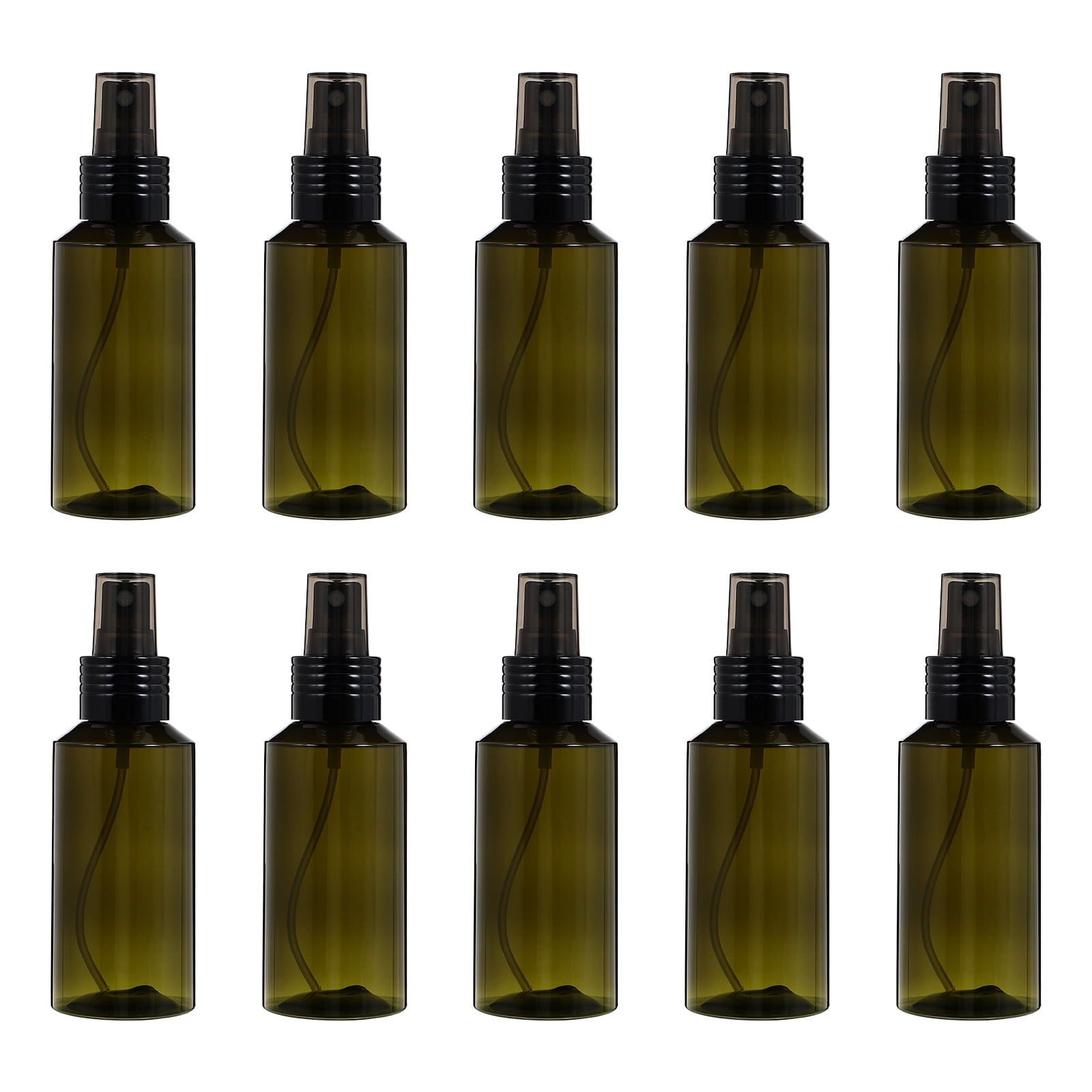 2 Count Alcohol Spray Empty Spray Bottles Travel 13X4.5X2CM Green