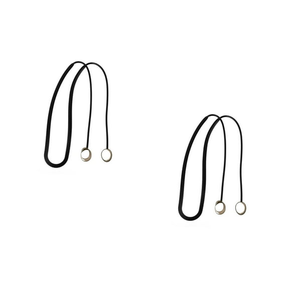 2 Count Anti-lost Straps Earphone Lanyard Earbud Holder Necklace