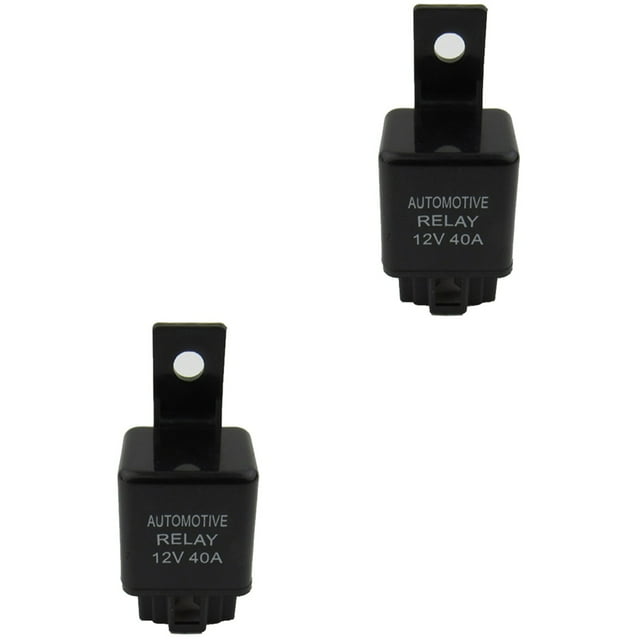 2 Count Automotive Electrical Relay Air Conditioning Relay Car Relay