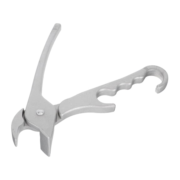2 Count BBQ Pizza Pan Tongs Oven Accessories Plate Clip Kitchen Utensils Grill for Outdoor