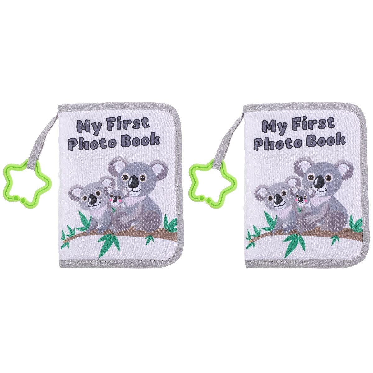 2 Count Baby Album Photo Book Albums Photobook Keepsake Soft Neutral