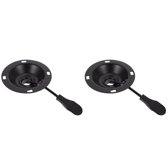 2 Count Bar Stool Chair Chassis Swivel Base Replacement Office Accessories