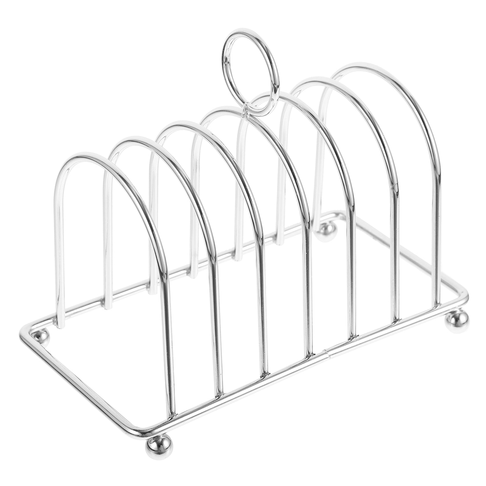 2 Count Bread Rack Air Fryers Metal Toast Stand Tabletop Toast Rack ...