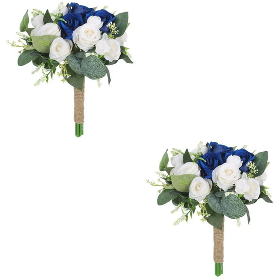 2 Count Bridesmaid Fresh Forest Wedding Bouquet Travel Photography