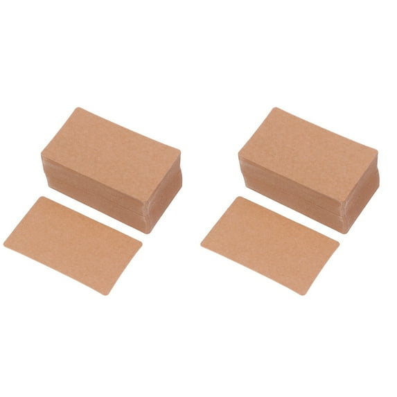 2 Count Business Cards Blank Message Word Greeting