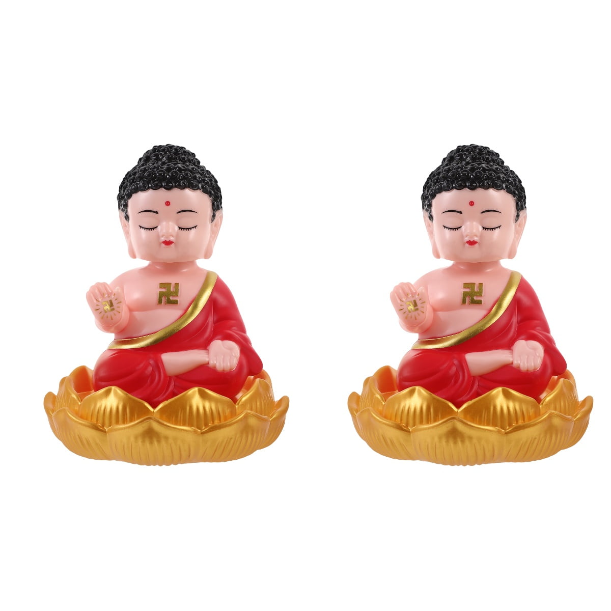 2 Count Car Decor Funny Bobblehead Bobbleheads for Dashboard Load