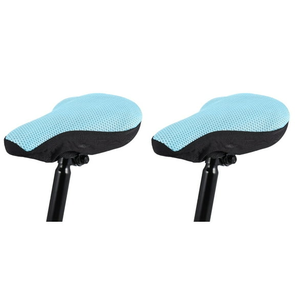 2 Count Car Seat Cover Bike Saddle Cushion Bikes Honeycomb Comfort Fitness Child