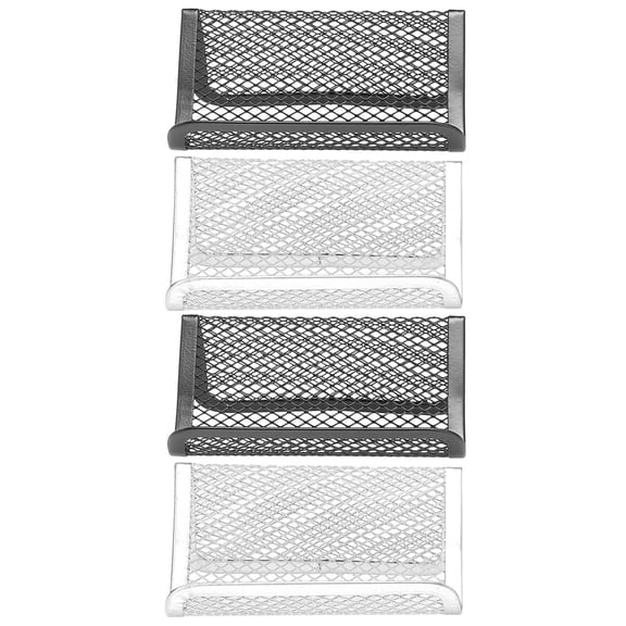 2 Count Card Holder Barbed Wire Rack Business Card Display Office 10x6cm