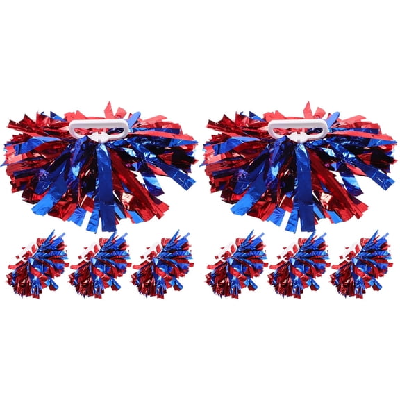 2 Count Cheerleading Pompoms Cheering Prop Props Football Game Gymnastics Cheerleader